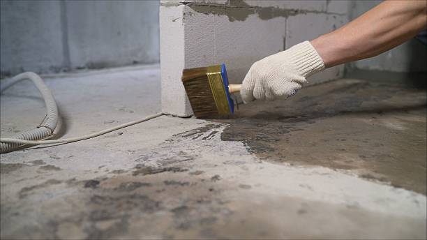 Crawl space vapor barrier installation in Alden, NY